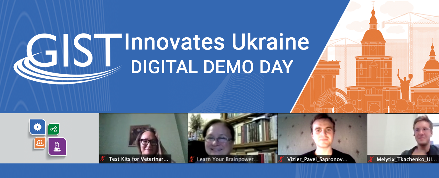 GIST Innovates Ukraine Demo Day banner